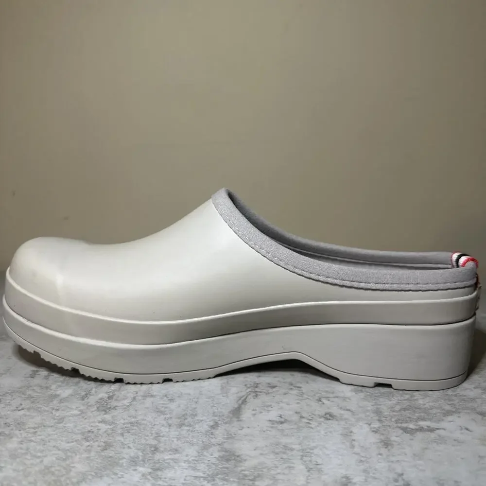 Hunter Mens Original Play Clog Mules Slip On Shoes, Color: Gray Size US 10/ UK 9